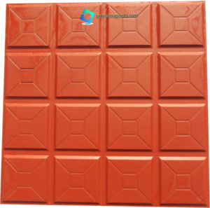 16 Square Box PVC Floor Tile Mould