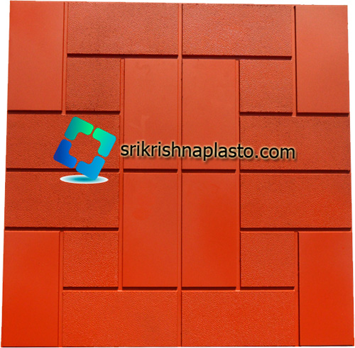 Biscuit Concrete Tile Rubber Mould