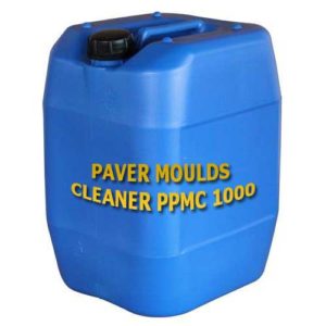 Paver Mould Cleaner PPMC 1000 and Plastic Tiles Moulds Cleaning Chemical, Cement Remover Chemicals India, remove Concrete from paver moulds india.