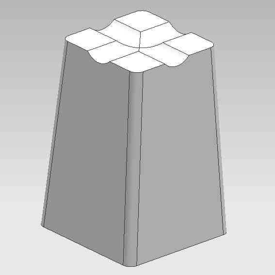 75mm Cover Block Making Mould